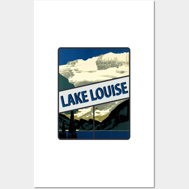 Lake Louise Canada Decal Wall Art by zsonn